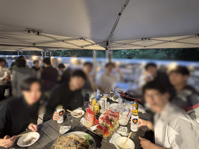 セコマでのジンパの様子